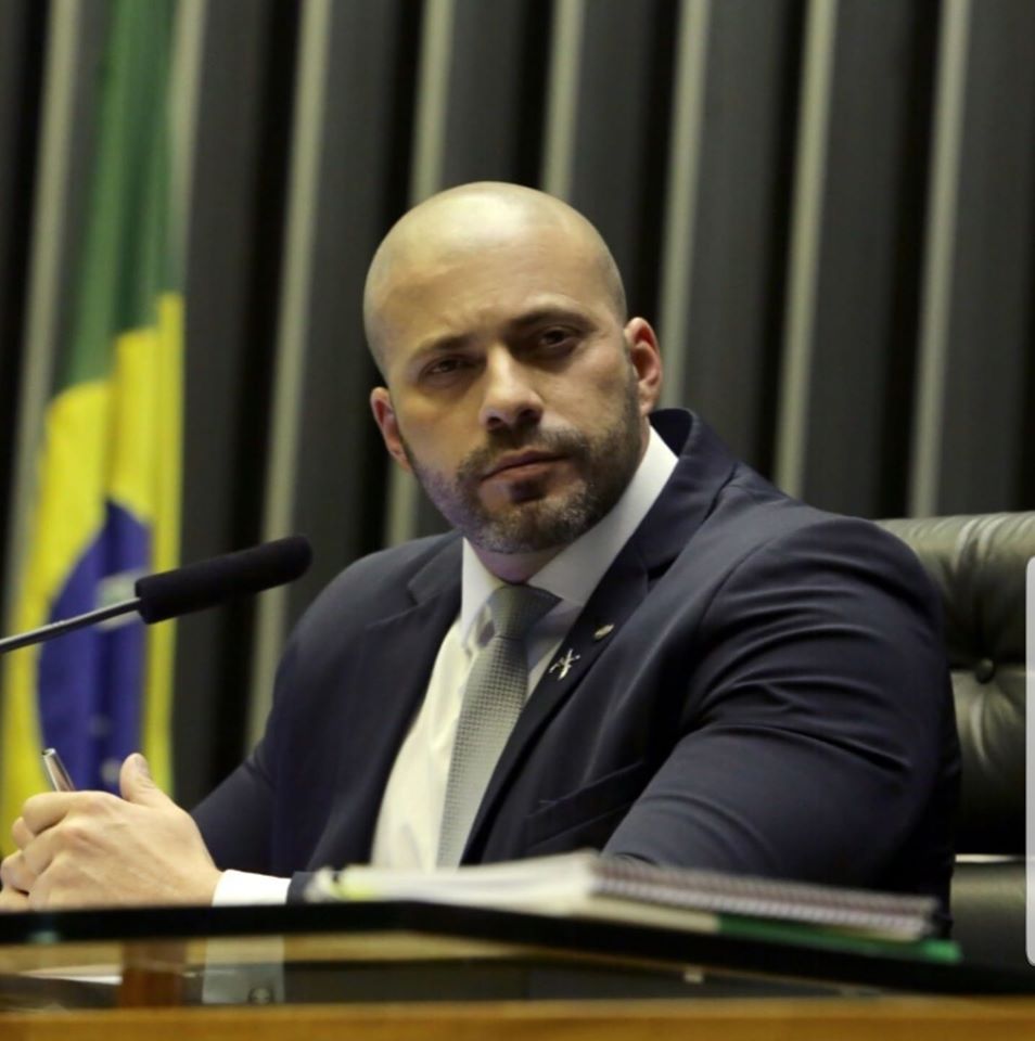 deputado federal Daniel Silveira (PSL-RJ). Foto: Reprodução/Facebook