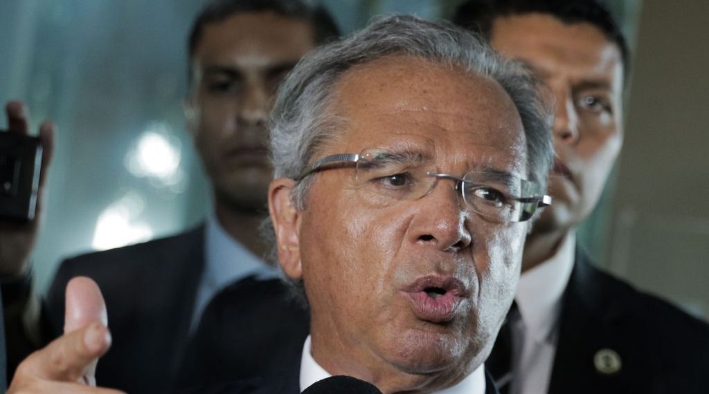 Guedes: país é uma das primeiras economias a se recuperar da pandemia. Foto: Valter Campanato/Agência Brasil