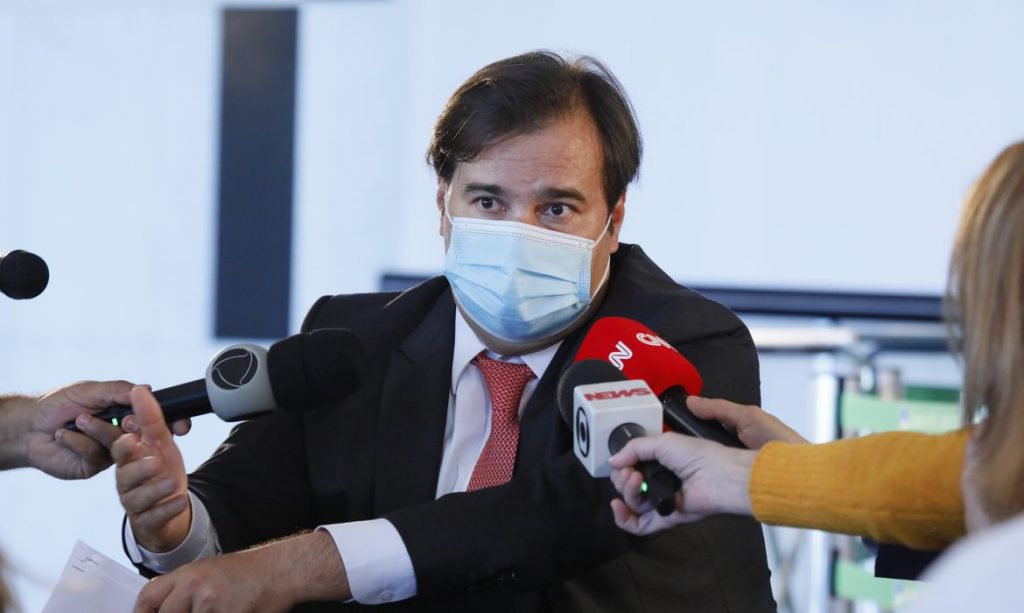 Presidente da Câmara, deputado Rodrigo Maia (DEM-RJ). Foto: Najara Araújo/Agência Brasil