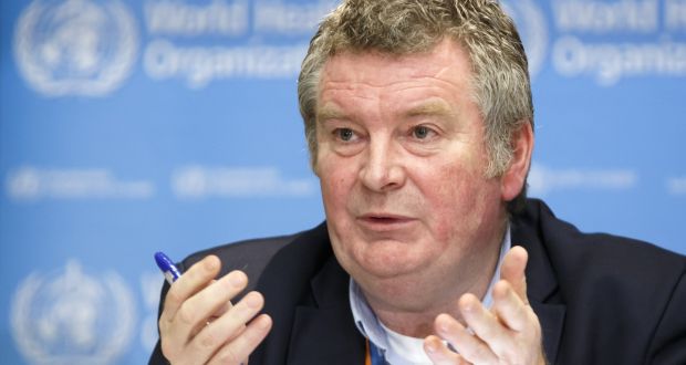 Diretor da OMS, Michael Ryan. Foto: Irish Times