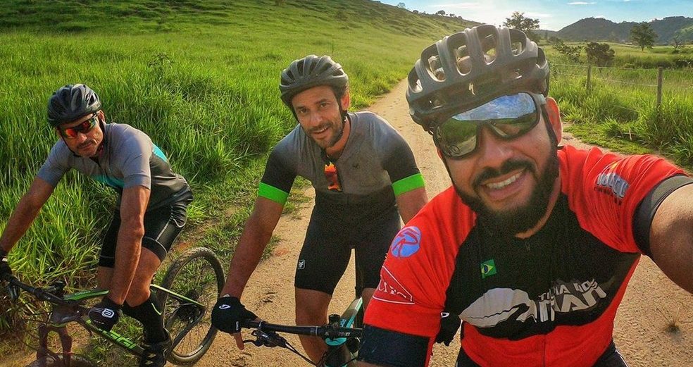 Fred inicia maratona de 600km de bike entre BH e o Rio. Foto: Reprodução/Instagram