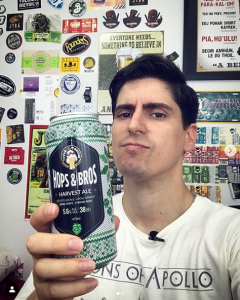 Sommelier de cerveja Alexandre Bleed. Foto: Divulgação