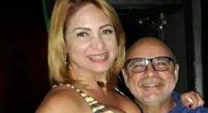 Fabrício Queiroz e a esposa Márcia. Foto: Reprodução