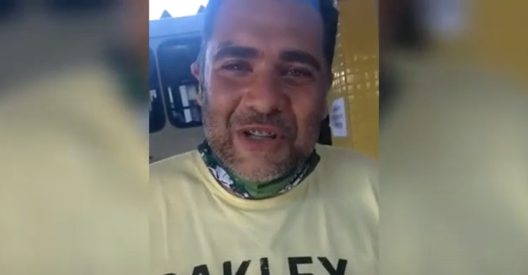 Ambulante pede desculpas após intimidar passageiros de ônibus no ES. Foto: Reprodução