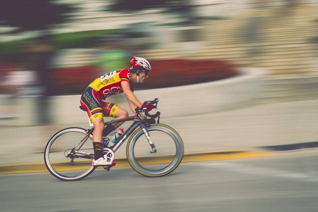 Ciclista de alta performace. Foto: Pixabay