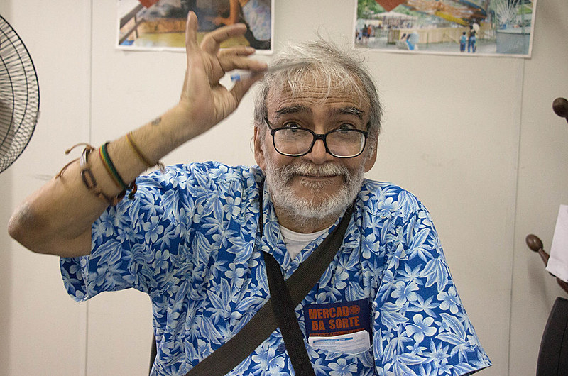 Humorista Nilson Costa. Foto: Larissa Costa/Brasil de Fato MG