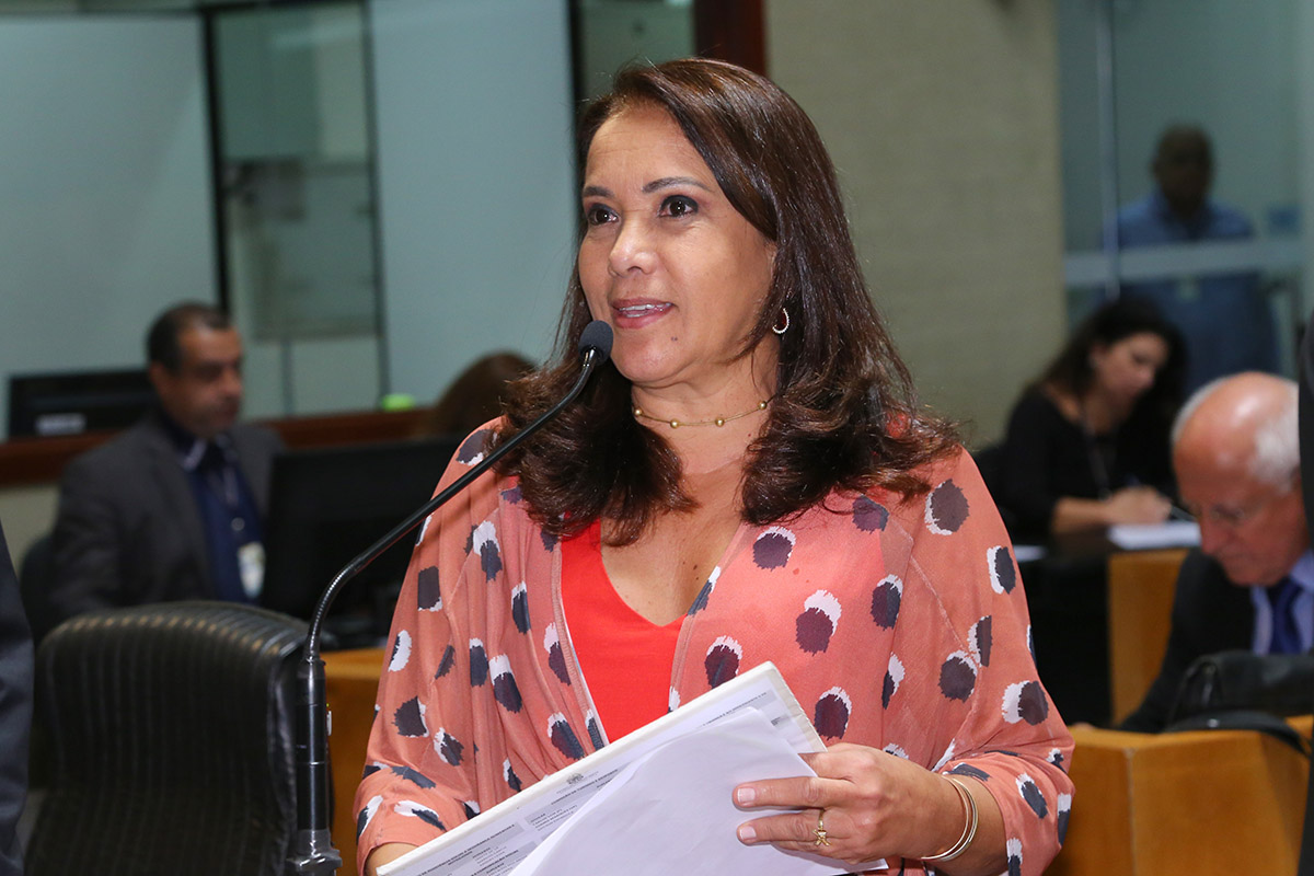 A deputada Janete de Sá foi encaminhada para a UTI após baixa saturação de oxigênio no sangue. Foto: Divulgação