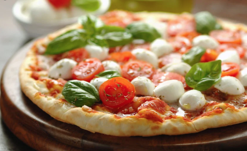 Pizza saudável. Foto: Shutterstock