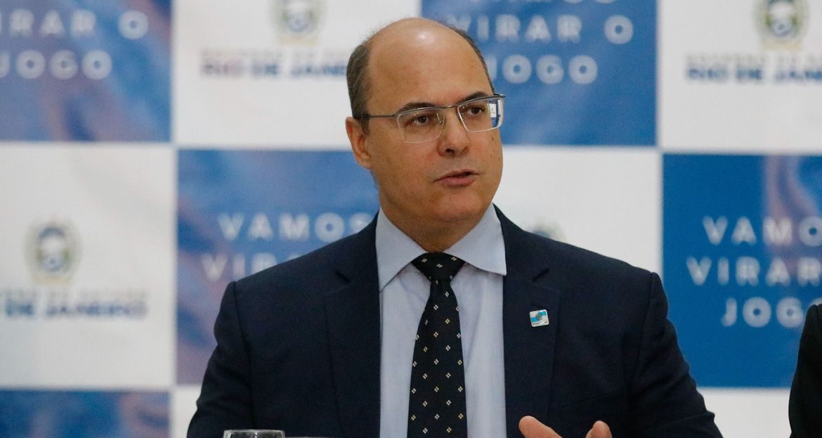 Alexandre suspende interrogatório de Witzel no tribunal do impeachment. Foto: Fernando Frazão/Agência Brasil