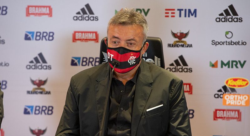 Diretoria descarta mudança no Flamengo e dá respaldo para Domènec Torrent. Foto: Alexandre Vidal / Flamengo. Foto: Alexandre Vidal / FlamengoFoto: Alexandre Vidal / Flamengo