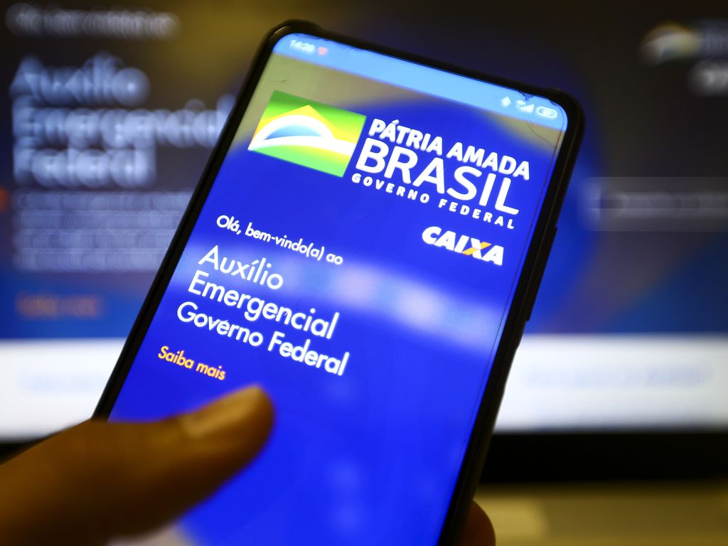 Aplicativo auxílio emergencial do Governo Federal. Foto: Marcelo Camargo/Agência Brasil