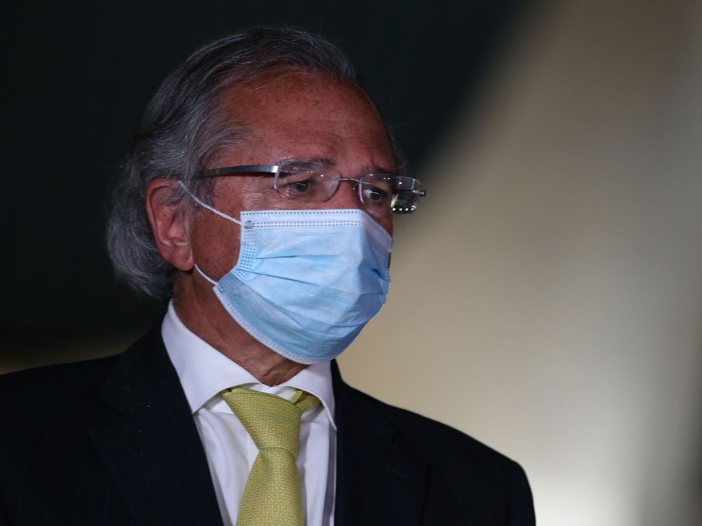 Guedes: 'Estamos fazendo tentativa de aterrisagem suave do auxílio emergencial'. Foto: Marcello Casal JrAgência Brasil