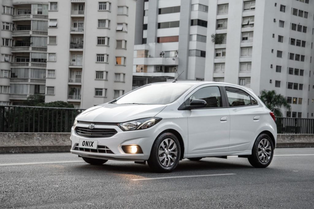 Chevrolet Onix. Foto: Divulgação