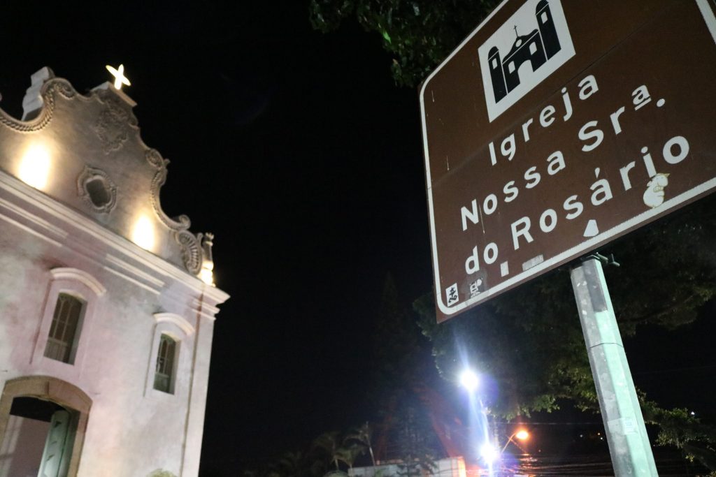 Igreja de Nossa Senhora do Rosário, na Prainha em Vila Velha. Foto: Divulgação