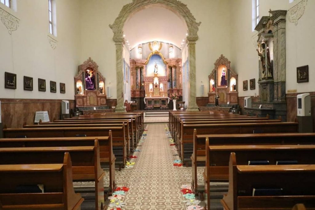 Igreja de Nossa Senhora do Rosário, na Prainha em Vila Velha. Foto: Divulgação