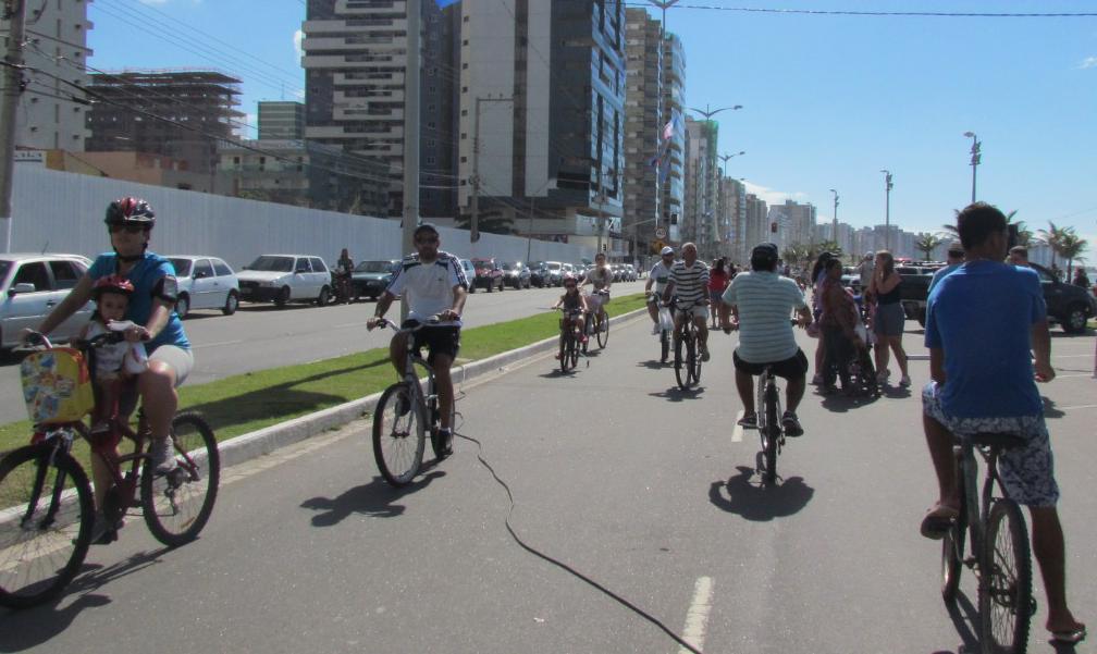 Rua de Lazer na orla de Itaparica, em Vila Velha. Foto: Divulgação/PMVV