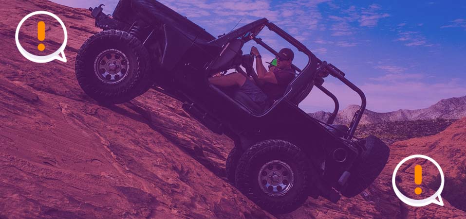 Aventura a bordo da 4x4. Foto: Divulgação