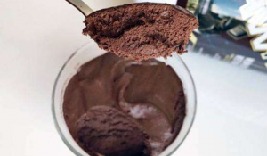 Mouse de chocolate. Foto: Divulgação