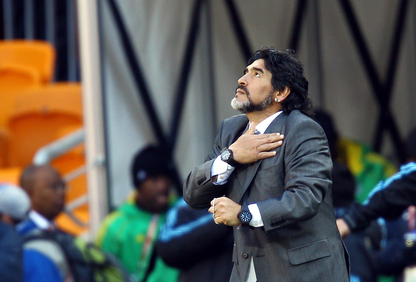 Diego Armando Maradona sofreu uma parada cardiorrespiratória. Foto: Jonne Roriz/Estadão Conteúdo