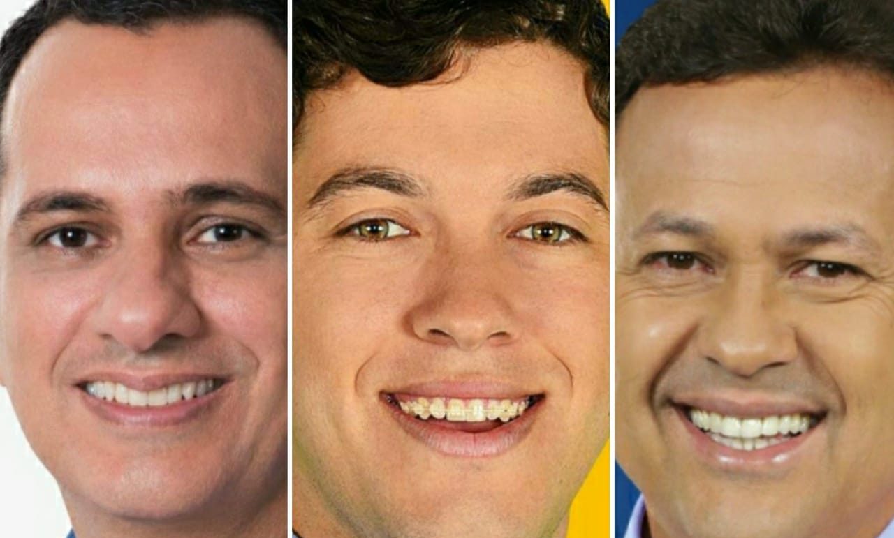 Max Filho, Arnaldinho Borgo e Neucimar Fraga. Foto: Reprodução/Facebook