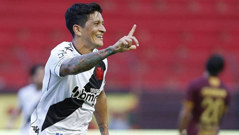 Vasco confia no retorno de Cano à boa fase. Foto: Rafael Ribeiro/Vasco