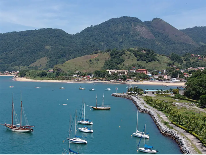 Vista de praia em Mangaratiba (RJ). Foto: Prefeitura de Mangaratiba