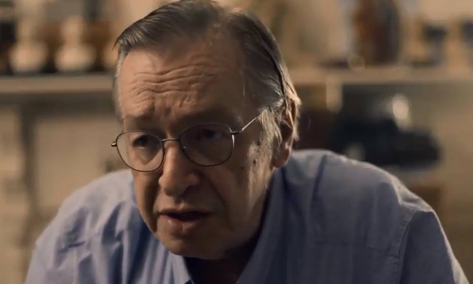 O escritor Olavo de Carvalho. (Reprodução: TV Escola)