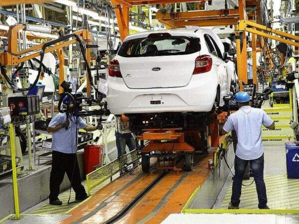 Fábrica da Ford. (Foto: Divulgação)
