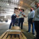 Primeiro lote de seringas