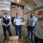 Primeiro lote de seringas