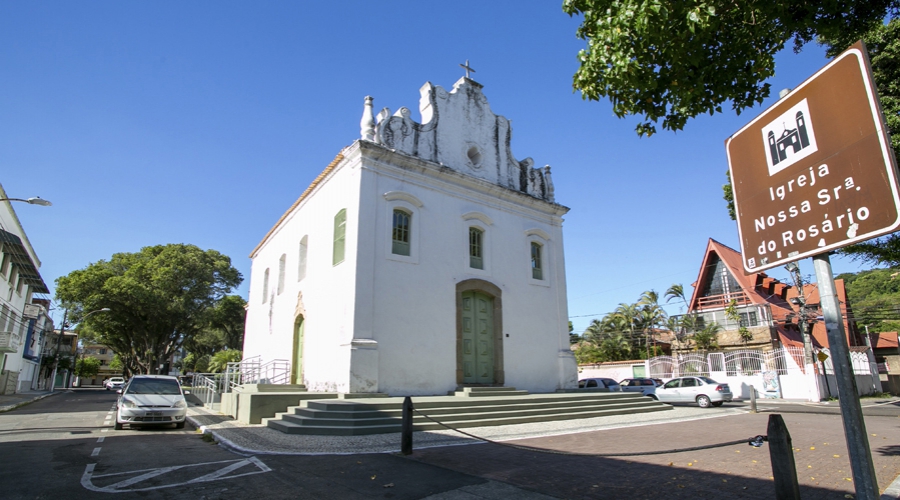 Igreja Nossa Senhora do Rosário reabre para visitação pública. (Reprodução: Prefeitura Municipal de Vila Velha)