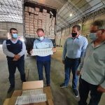 Primeiro lote de seringas