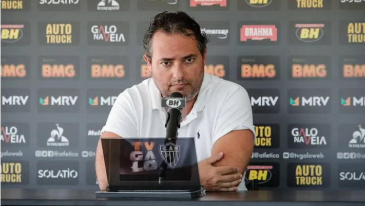 Alexandre Mattos tinha contrato com o Atlético-MG até o fim deste ano. Foto: Bruno Cantini/Agência Galo/Atlético