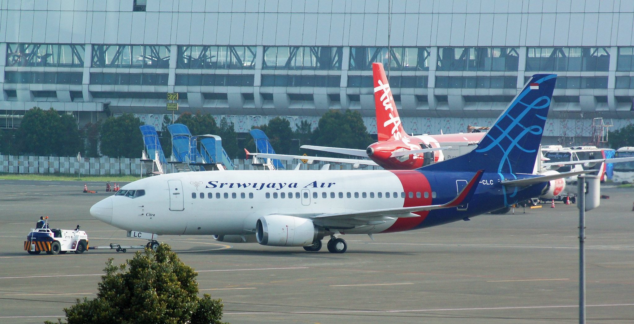 Boeing 737-524, da linha aérea Sriwajaya. Foto: Reprodução/Flicker