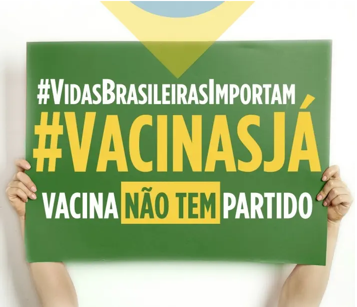 Campanha Vidas Brasileiras Importam. Foto: Divulgação