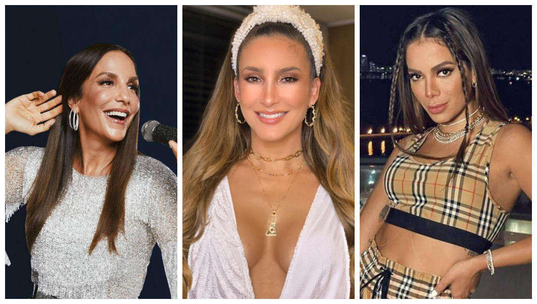Ivete, Claudia Leitte, Anitta... Shows online vão agitar a folia do "Fique em Casa" (Reprodução: Web)