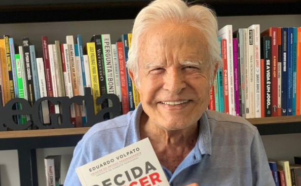 Cid Moreira. Foto: Reprodução/Instagram