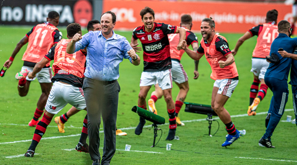 Flamengo vence o Internacional. Foto: Maarcelo Cortes / Flamengo