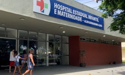 Hospital Infantil e Maternidade Alzir Bernardino Alves, em Vila Velha. Foto: Divulgação/Sesa