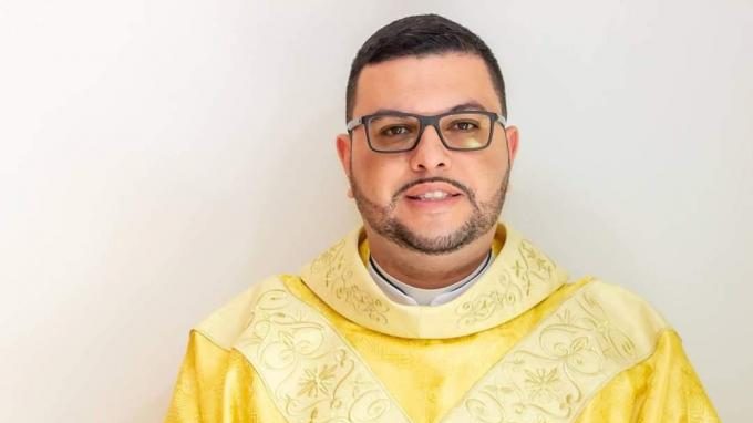 Padre Kleber Santos. Foto: Divulgação/Paróquia São Francisco de Assis