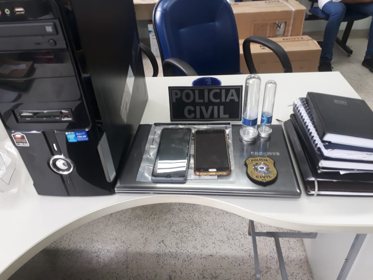 Pastor é preso suspeito de abusar de crianças em Guarapari. Foto: Divulgação/Sesp