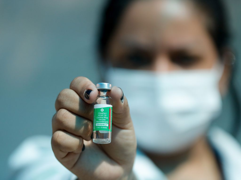 Vacina Oxford Astrazeneca. Foto: Tânia Rêgo/Agência Brasil