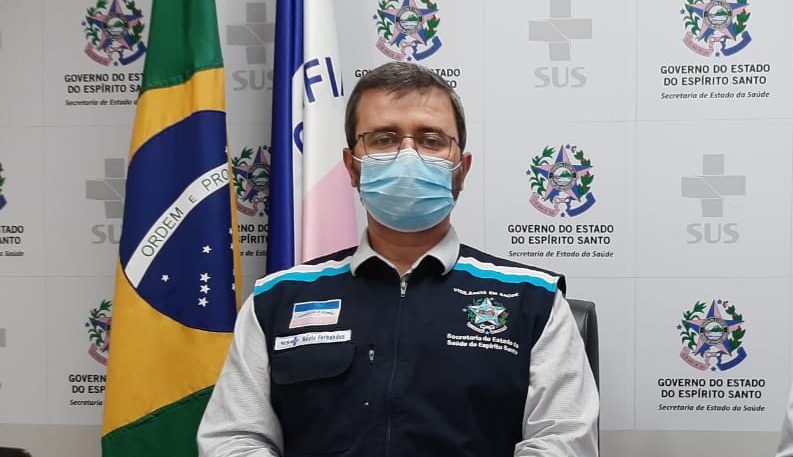Secretário da Saúde, Nesio Fernandes. Foto: Divulgação/Sesa