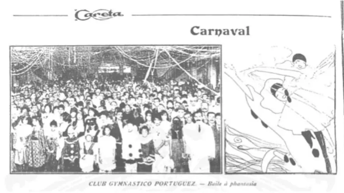 Folia de 1919 'triunfou como enorme vingança', relatou publicação. Foto: Revista Careta/Acervo Biblioteca Nacional