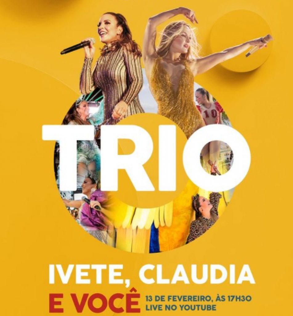 Claudia Leitte e Ivete Sangalo farão live de Carnaval juntas — (Foto: Reprodução/Instagram)