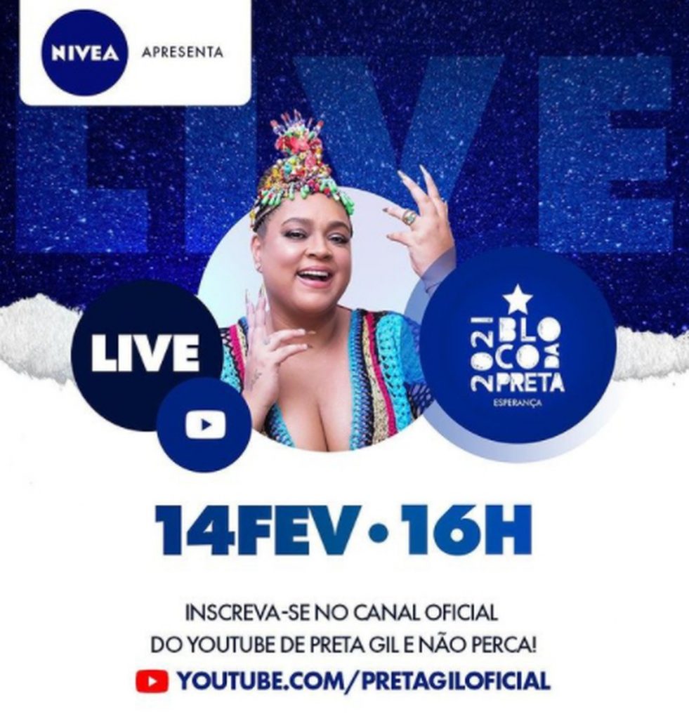 Preta Gil comanda o tradicional Bloco da Preta neste domingo de carnaval. (Reprodução: Divulgação)