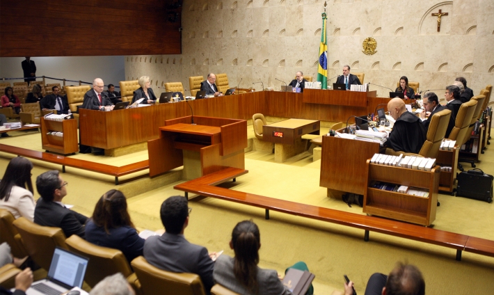 Plenário do Supremo Tribunal Federal, em Brasília. (Foto: Nelson Jr./SCO/STF)
