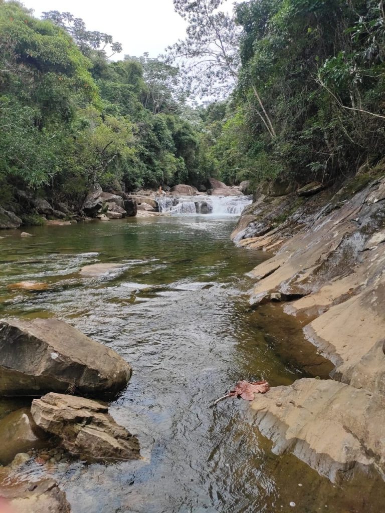 Cachoeira Pedra Roxa, Ibitirama. Foto: Danielli Saquetto