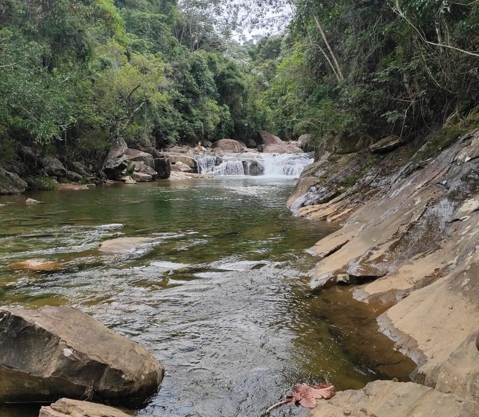 Cachoeira Pedra Roxa, Ibitirama. Foto: Danielli Saquetto