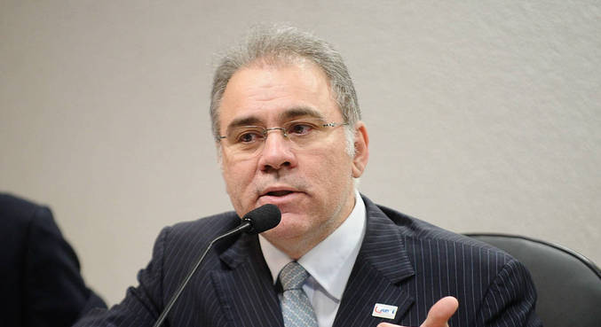 O novo ministro da Saúde, Marcelo Antônio Cartaxo Queiroga Lopes. (Foto: Marcos Oliveira / Agência Senado)